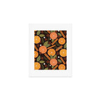 Winter Spice in Charcoal Art Print Gallery Image 1