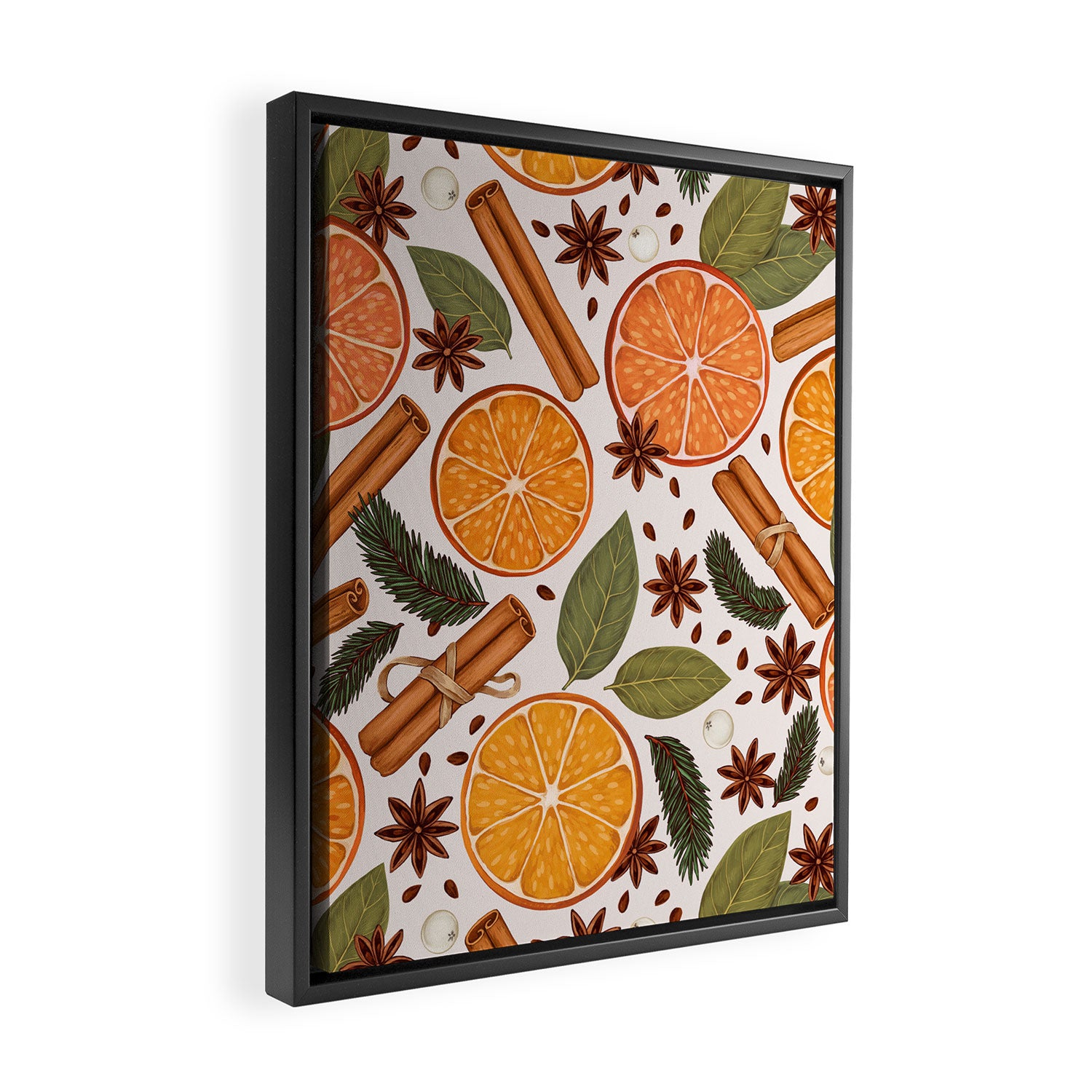 Winter Spices Framed Canvas Print Gallery Image 2