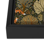 Woodland Fox Framed Canvas Print Gallery Image 3