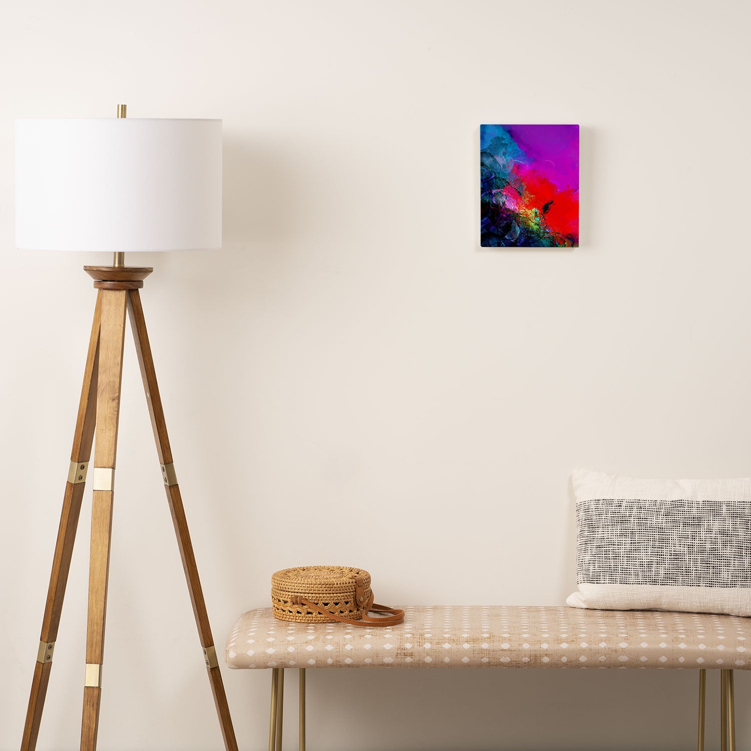 Enchantment, Abstract Painting Canvas Print Gallery Image 2