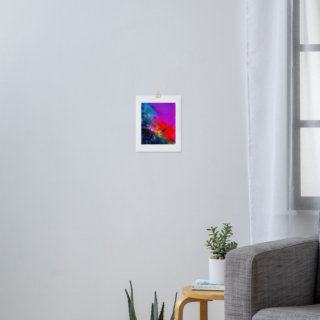 Enchantment, Abstract Painting Art Print Gallery Image 3