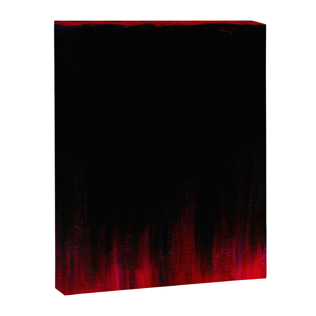 Red and Black Abstract Canvas Print Gallery Image 6