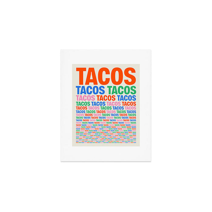 253 Tacos Art Print Gallery Image 1