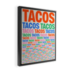 253 Tacos Framed Canvas Print Gallery Image 2
