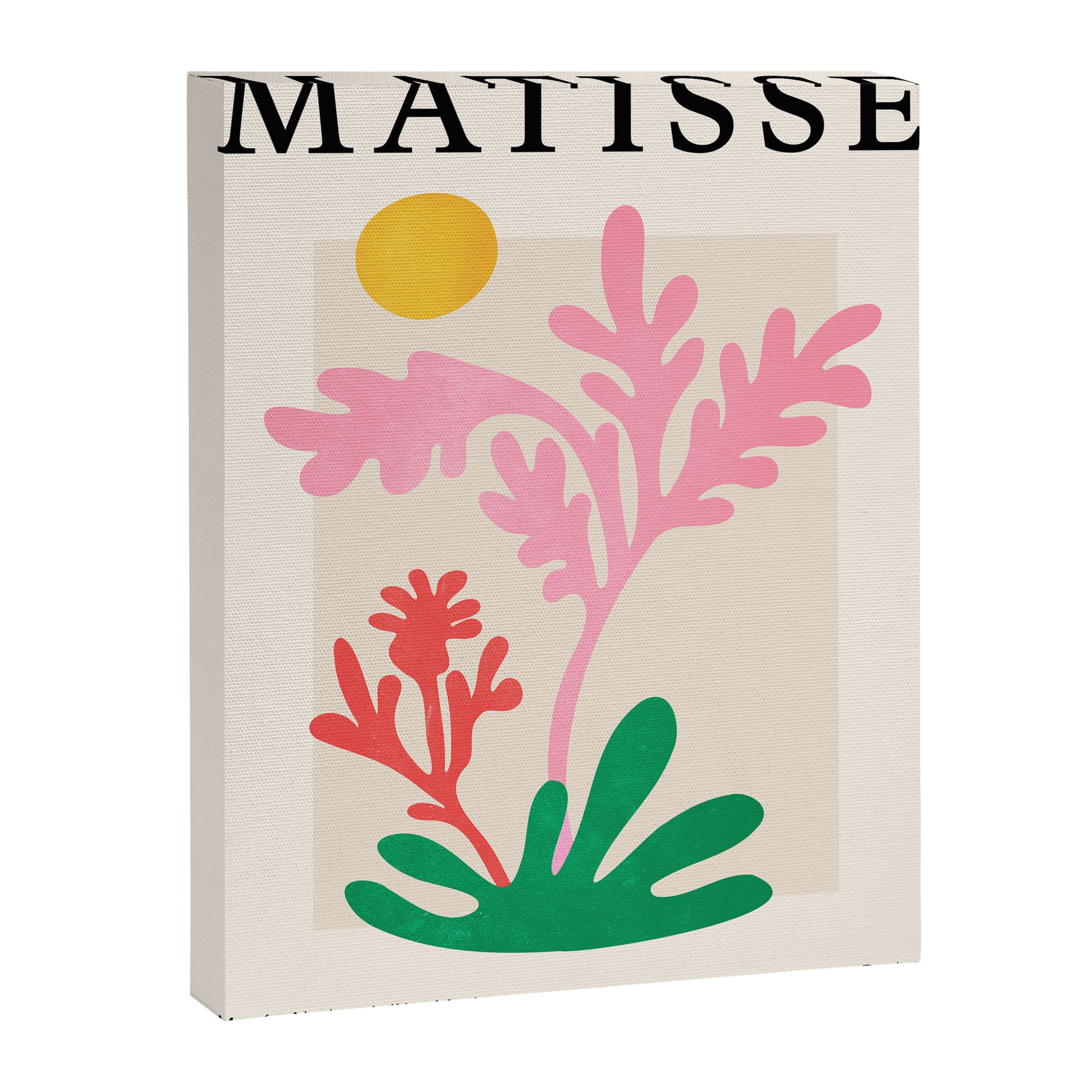 Abstract Garden: Matisse Paper Cutouts IV Canvas Print Gallery Image 6