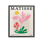 Abstract Garden: Matisse Paper Cutouts IV Framed Canvas Print Gallery Image 6
