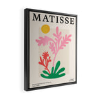 Abstract Garden: Matisse Paper Cutouts IV Framed Canvas Print Gallery Image 2