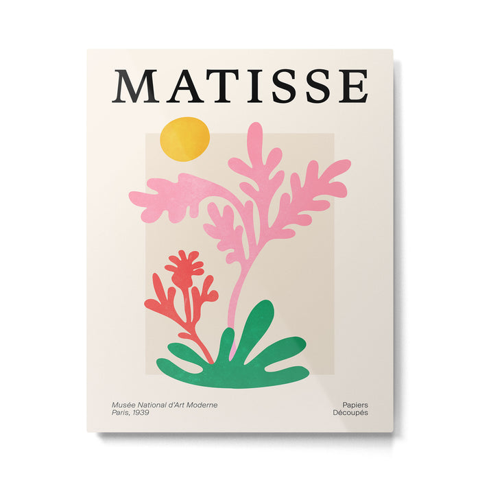 Abstract Garden: Matisse Paper Cutouts IV Metal Print Gallery Image 1