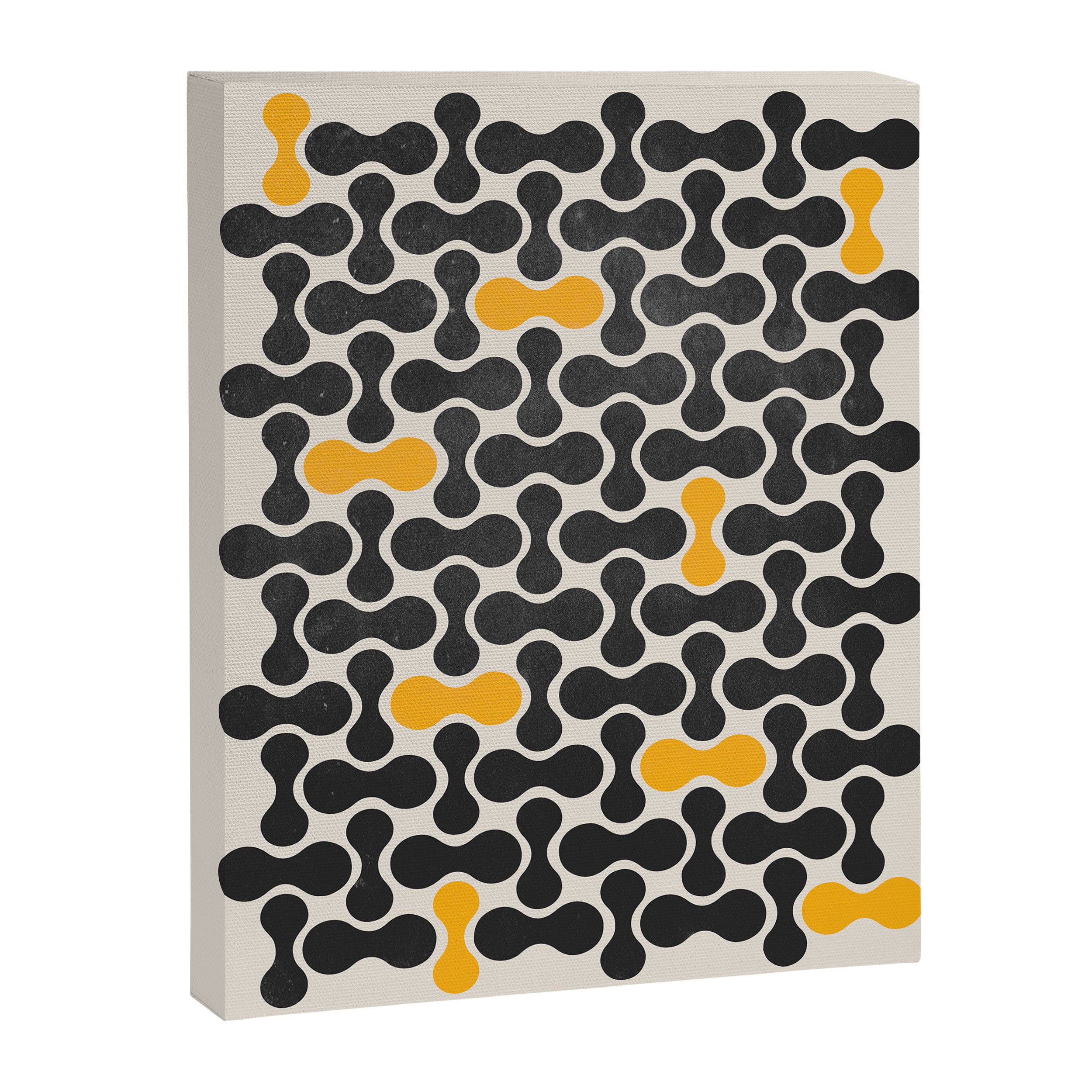 Abstract Mid-Century Pattern Canvas Print Gallery Image 6