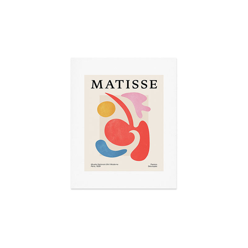 Abstract Shapes: Matisse Paper Cutouts III Art Print Gallery Image 1