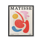 Abstract Shapes: Matisse Paper Cutouts III Framed Canvas Print Gallery Image 6