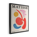 Abstract Shapes: Matisse Paper Cutouts III Framed Canvas Print Gallery Image 2
