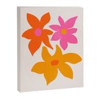 Abstract Summer Flowers Canvas Print Gallery Image 6