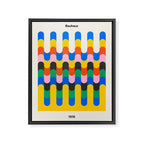 Alignment: Bauhaus 1919 Exhibition 04 Framed Canvas Print Gallery Image 6