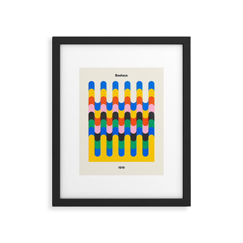 Alignment: Bauhaus 1919 Exhibition 04 Framed Art Print Gallery Image 5