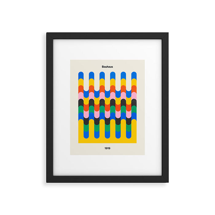 Alignment: Bauhaus 1919 Exhibition 04 Framed Art Print Gallery Image 1