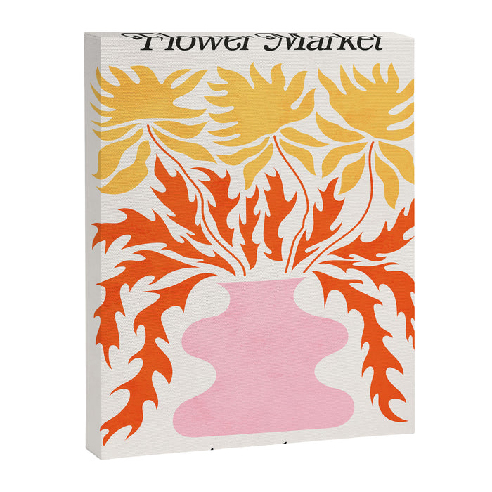 Amsterdam: Flower Market 03 | Botanica Edition Canvas Print Gallery Image 1