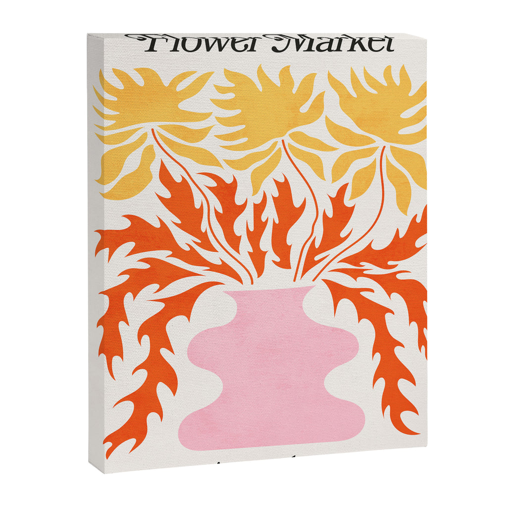Amsterdam: Flower Market 03 | Botanica Edition Canvas Print Gallery Image 6