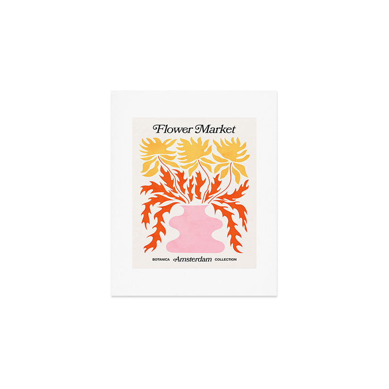 Amsterdam: Flower Market 03 | Botanica Edition Art Print Gallery Image 1