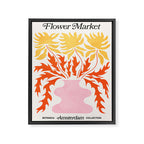 Amsterdam: Flower Market 03 | Botanica Edition Framed Canvas Print Gallery Image 6
