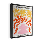 Amsterdam: Flower Market 03 | Botanica Edition Framed Canvas Print Gallery Image 2
