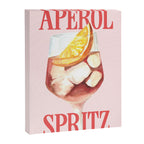 Aperol Spritz: Retro Classic Cocktail 01 Canvas Print Gallery Image 6