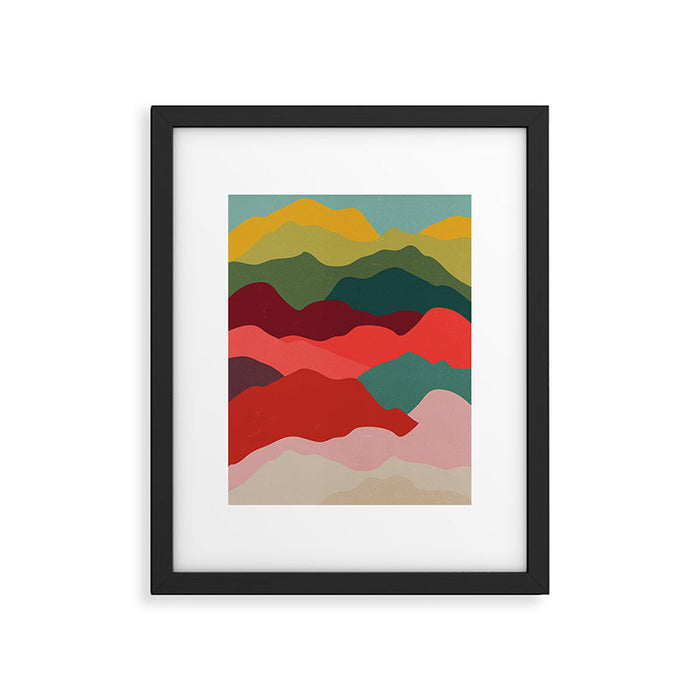 Art Clouds: Mid Century Edition Framed Art Print Gallery Image 1