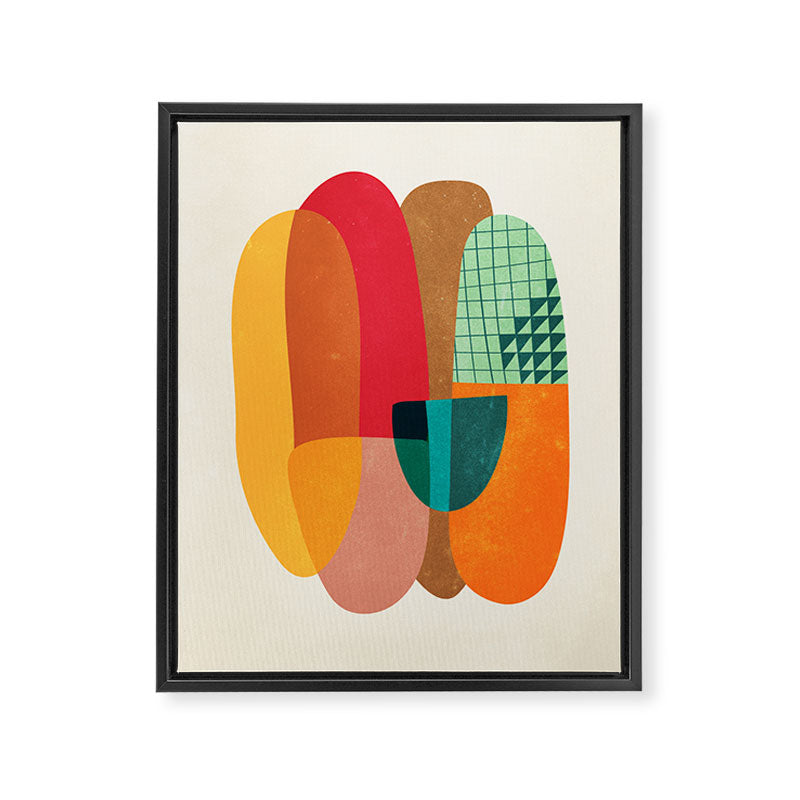 Art Pills: Mid-Century Edition Framed Canvas Print Gallery Image 6