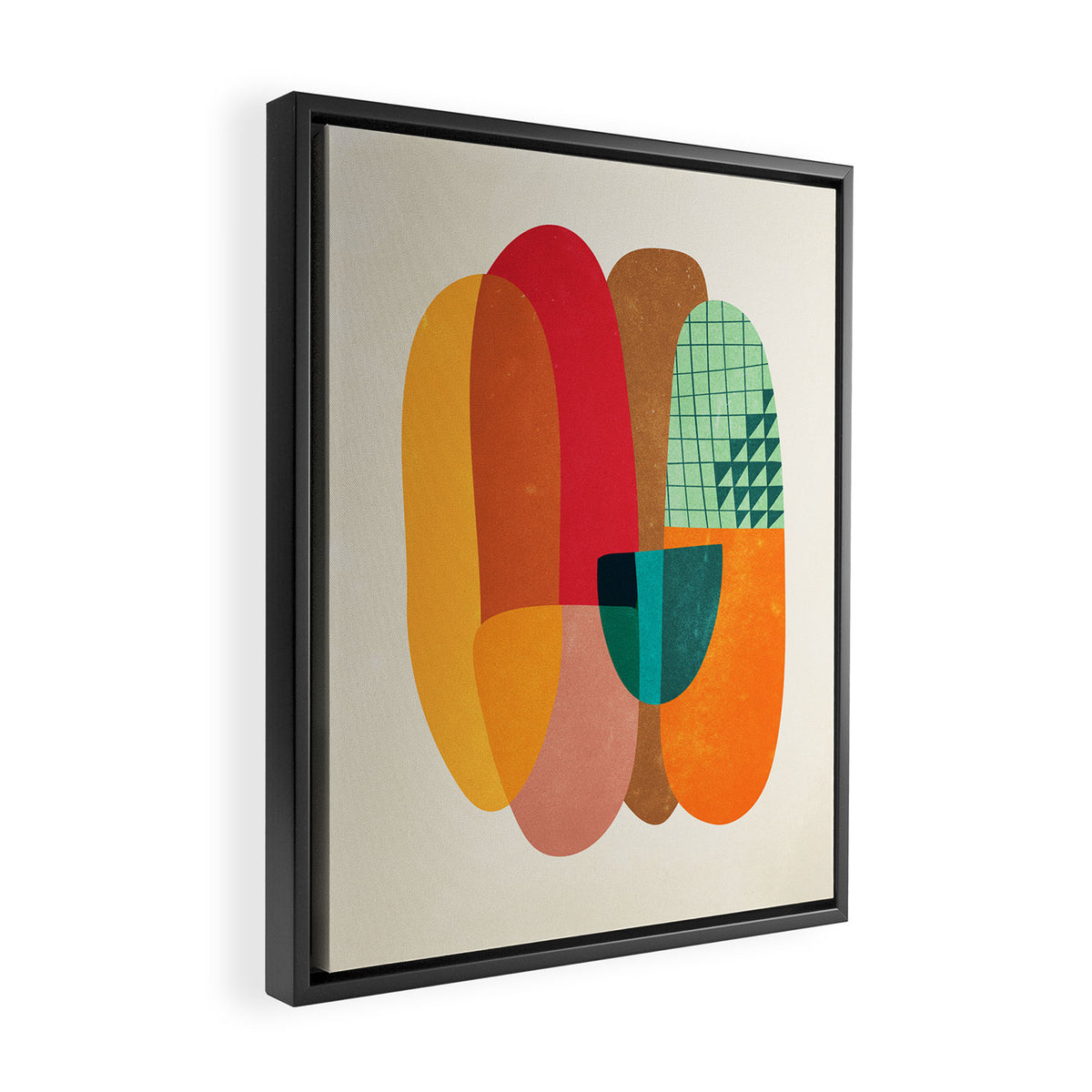 Art Pills: Mid-Century Edition Framed Canvas Print Gallery Image 2