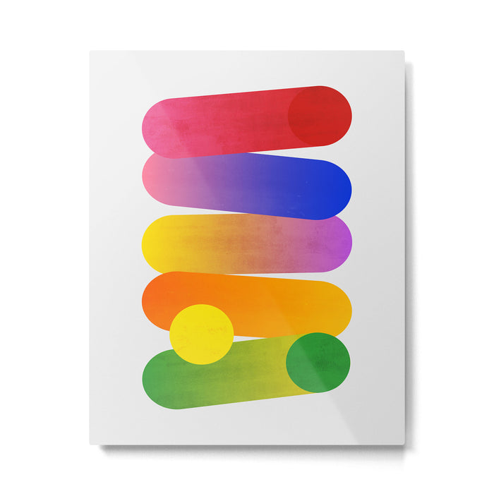 Art Pills Metal Print Gallery Image 1