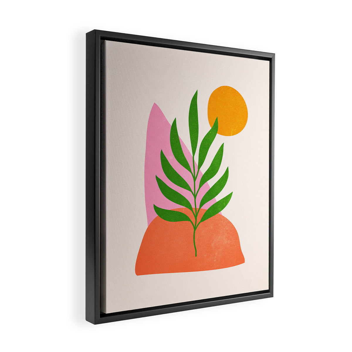 Autumn Bloom II Framed Canvas Print Gallery Image 2