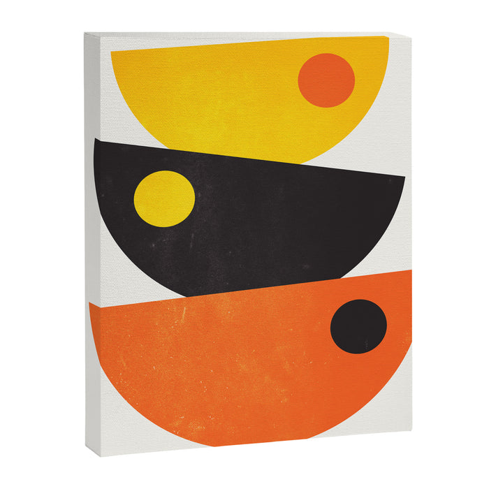 Balance 01: Bowls | Mid-Century Edition Canvas Print Gallery Image 1