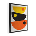 Balance 01: Bowls | Mid-Century Edition Framed Canvas Print Gallery Image 2