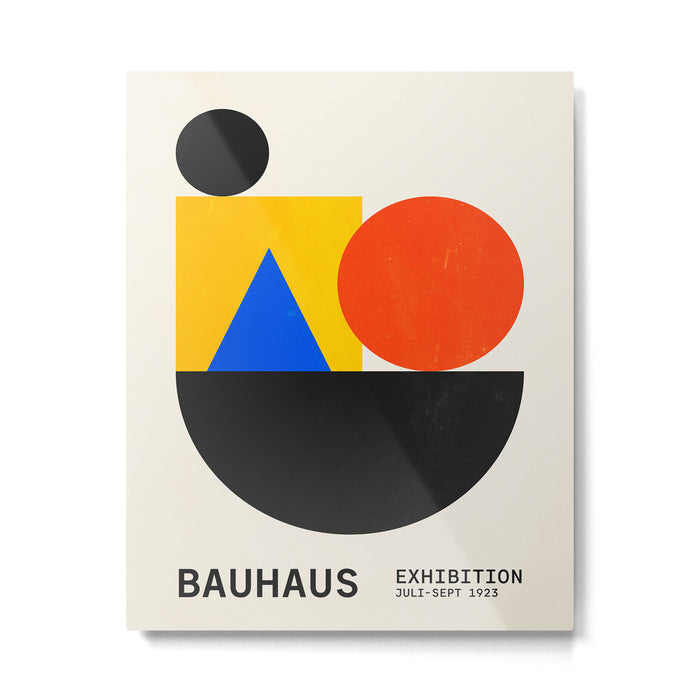 Balance 02: Bauhaus Mid-Century Edition Metal Print Gallery Image 1