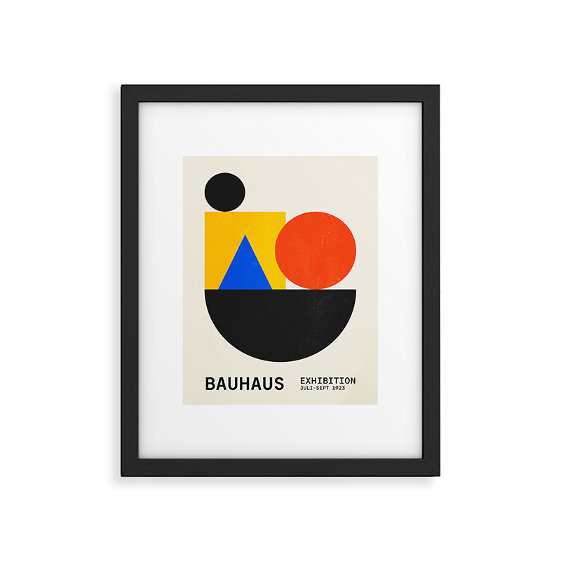 Balance 02: Bauhaus Mid-Century Edition Framed Art Print Gallery Image 5