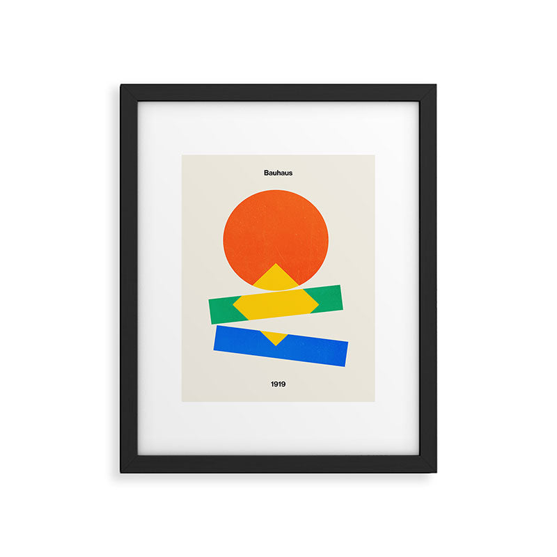 Balance: Bauhaus 1919 Exhibition 02 Framed Art Print Gallery Image 5