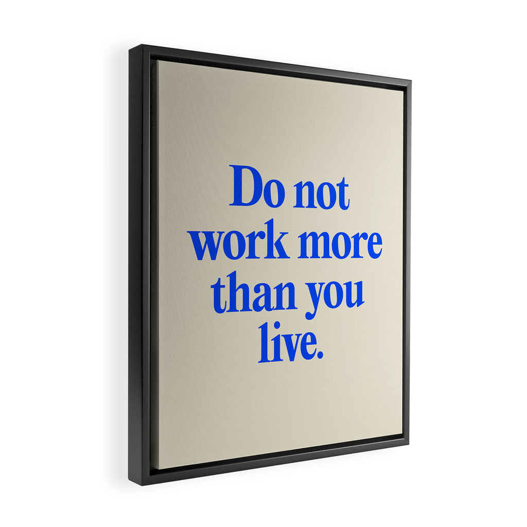 Balance Framed Canvas Print Gallery Image 2
