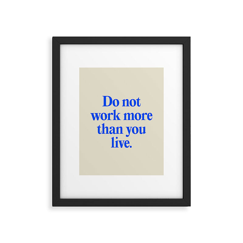 Balance Framed Art Print Gallery Image 4