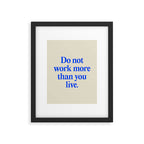 Balance Framed Art Print Gallery Image 4