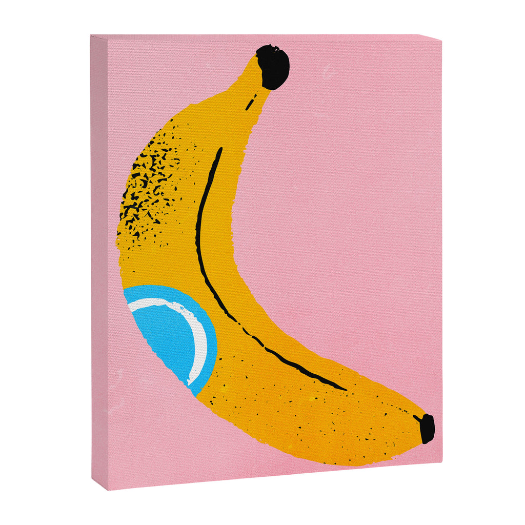 Banana Pop Art Canvas Print Gallery Image 6