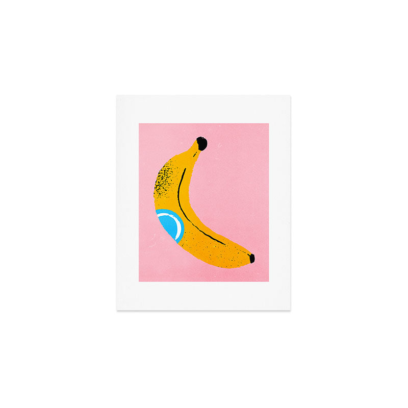 Banana Pop Art Art Print Gallery Image 1