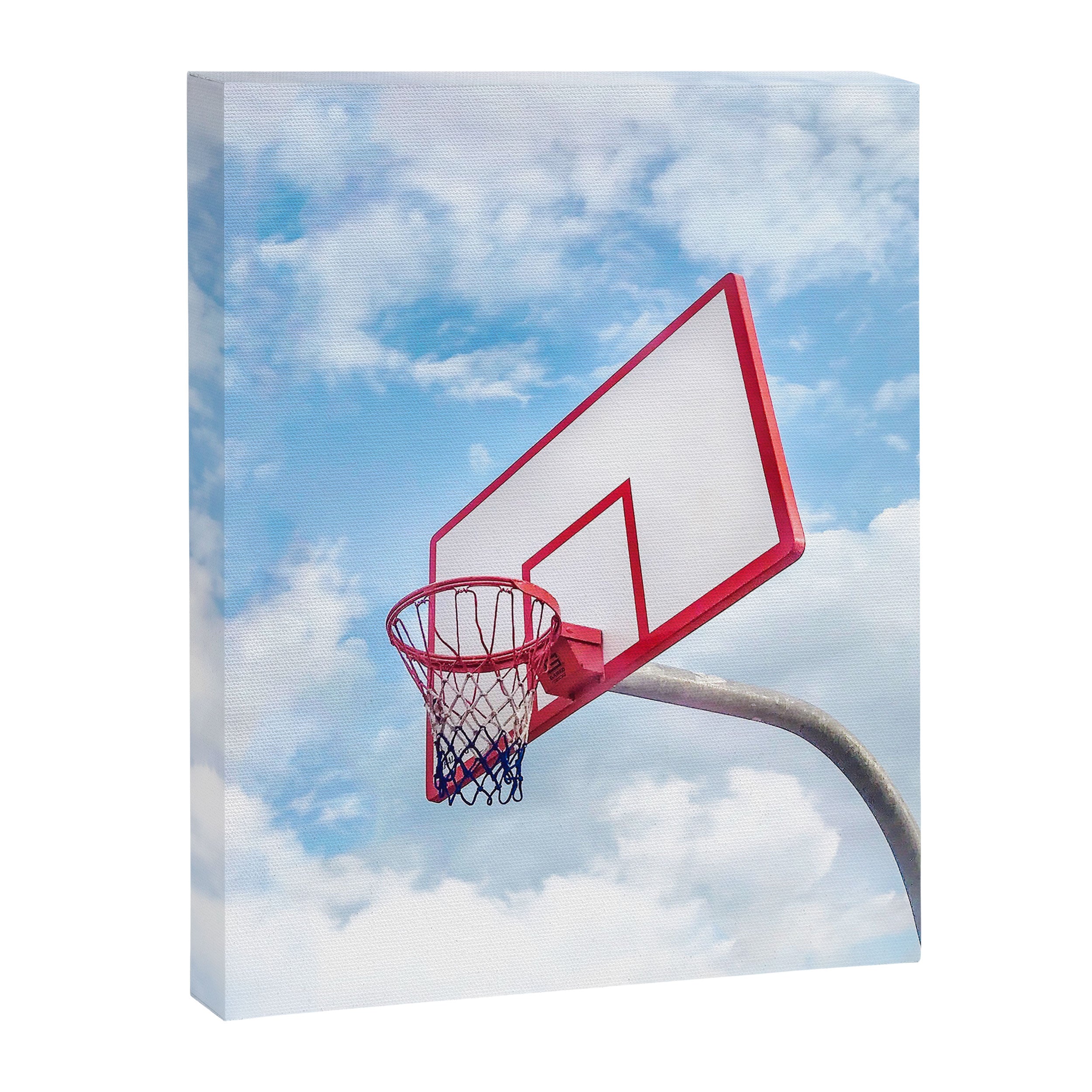 Basketball Court | Venice Beach, Los Angeles, California Canvas Print Gallery Image 6
