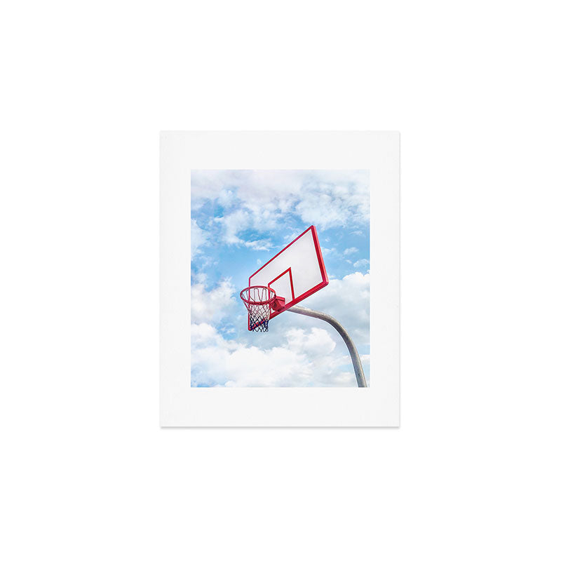 Basketball Court | Venice Beach, Los Angeles, California Art Print Gallery Image 1