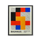 BAUHAUS 01: Exhibition 1923 | Mid Century Series  Framed Canvas Print Gallery Image 6