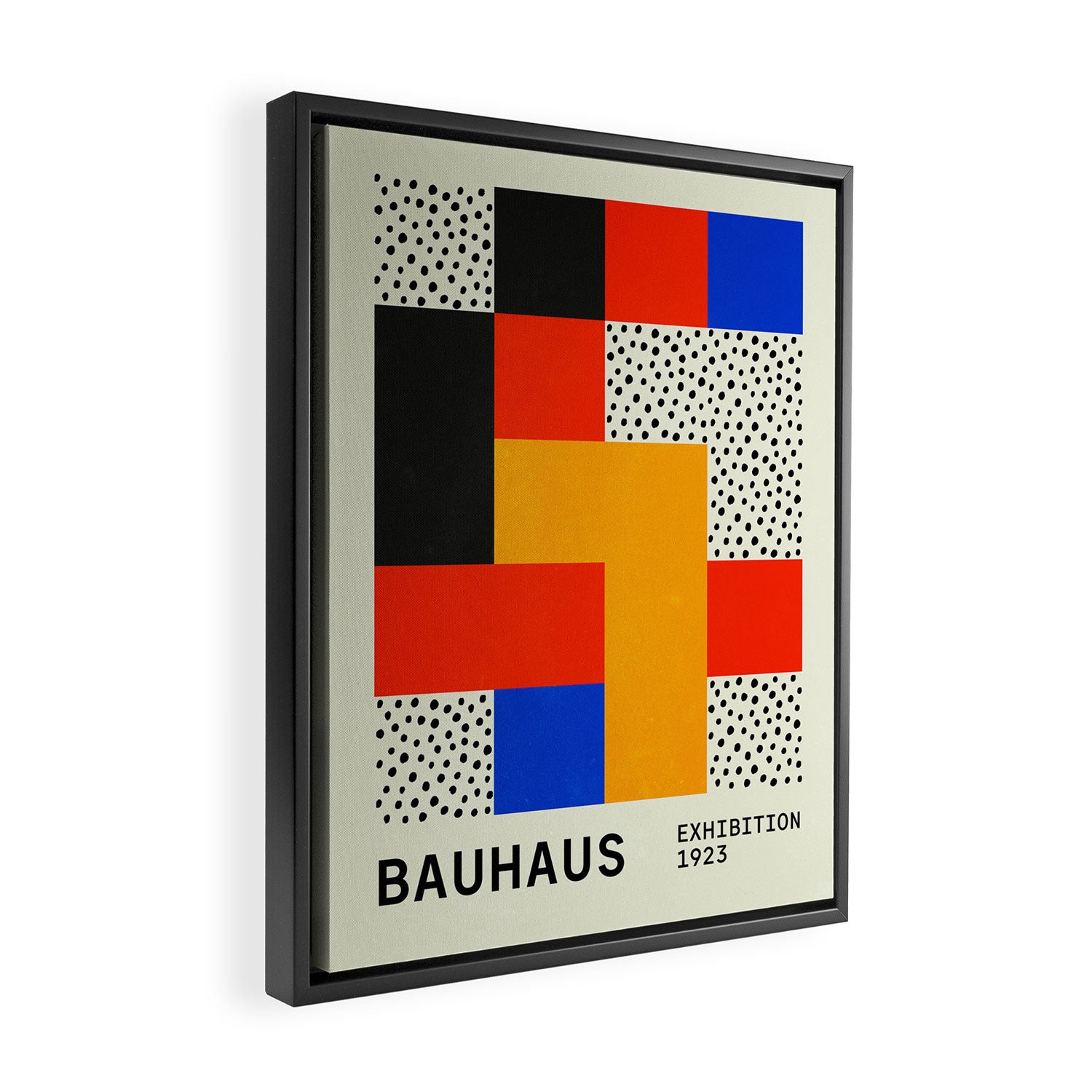 BAUHAUS 01: Exhibition 1923 | Mid Century Series  Framed Canvas Print Gallery Image 2