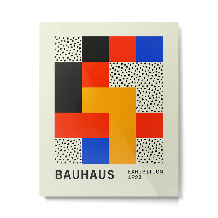 BAUHAUS 01: Exhibition 1923 | Mid Century Series  Metal Print Gallery Image 1