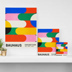 BAUHAUS 03: Exhibition 1923 | Mid Century Series  Canvas Print Gallery Image 3