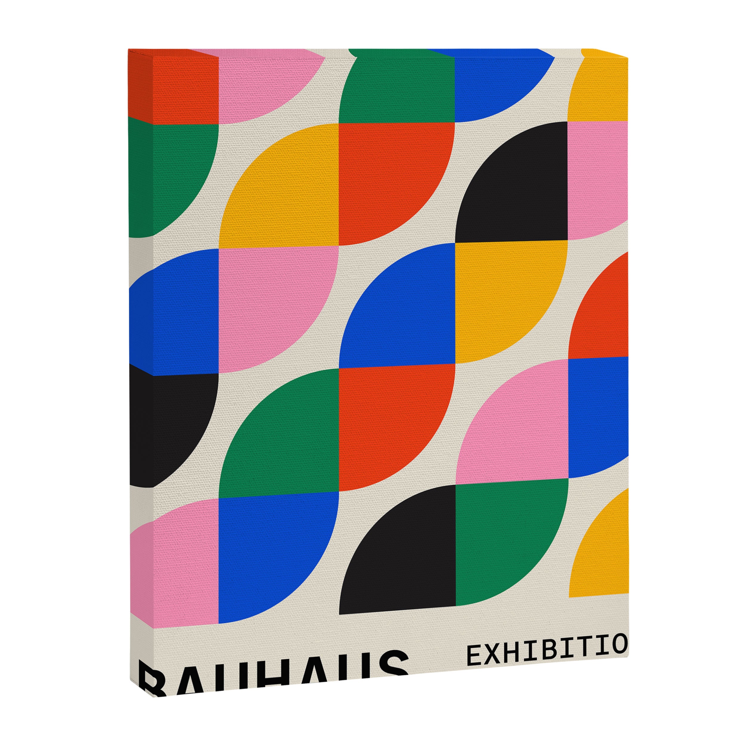 BAUHAUS 04: Exhibition 1923 | Mid Century Series  Canvas Print Gallery Image 6
