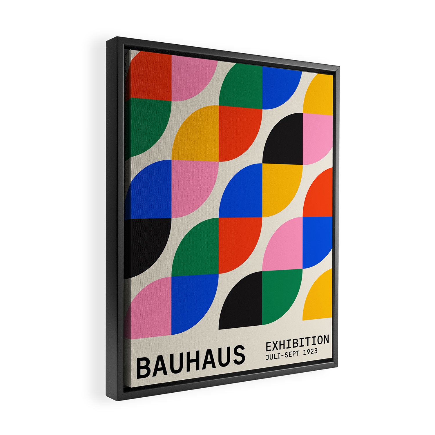 BAUHAUS 04: Exhibition 1923 | Mid Century Series  Framed Canvas Print Gallery Image 2