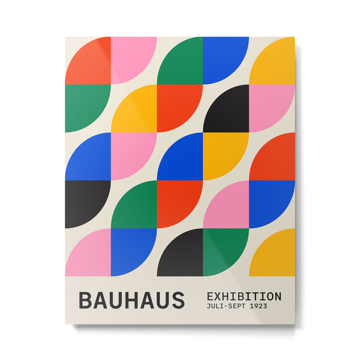 BAUHAUS 04: Exhibition 1923 | Mid Century Series  Metal Print Gallery Image 1